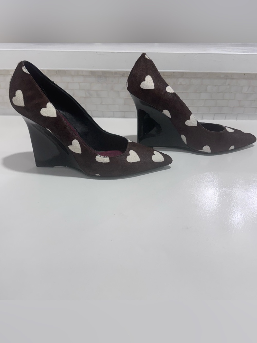 Burberry Prorsum Ponyhair Pumps